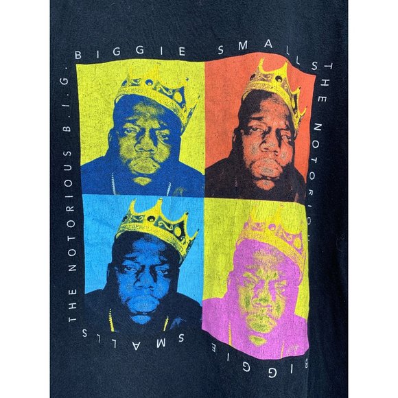 The Nority BIG The Nitorious Black Cotton T Shirt Short Sleeve - Picture 2 of 7